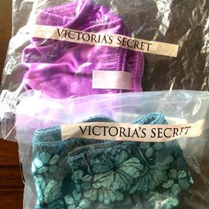6 Victoria’s Secret cotton new Thongs. Sz. XS